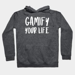 Gamify Your Life | Quotes | Green Hoodie